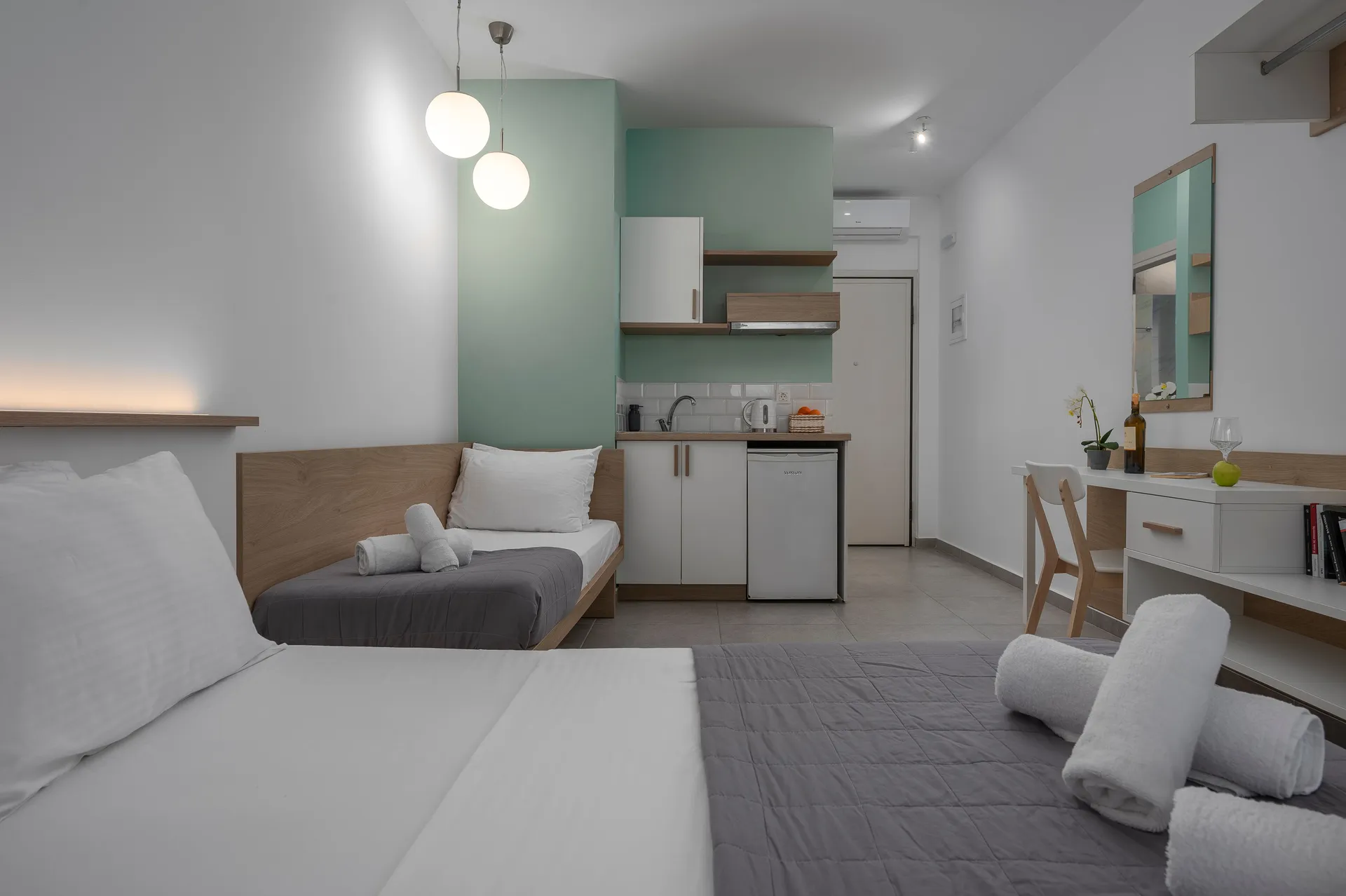 Tiara Holidays - Cavo Blue Coastal Living - Comfort Room Ground Floor - bedroom